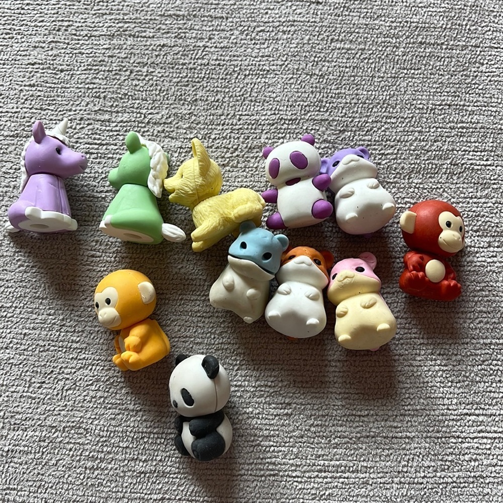 Iwako puzzle pieces eraser